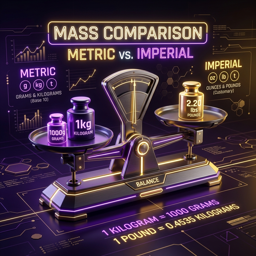 Understanding Imperial vs Metric Mass Units: History, Math & Standards